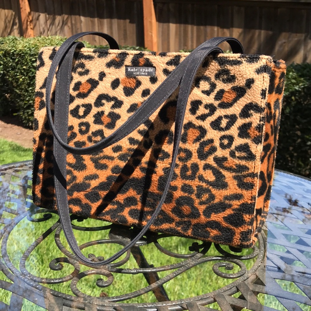 KATE SPADE //  Fuzzy Cheetah /